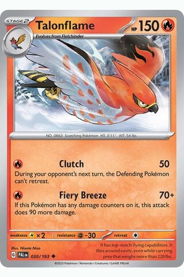 030/193 Talonflame - Uncommon