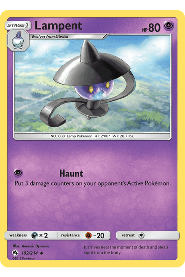 102 / 214 Lampent-Uncommon - Collectible Madness