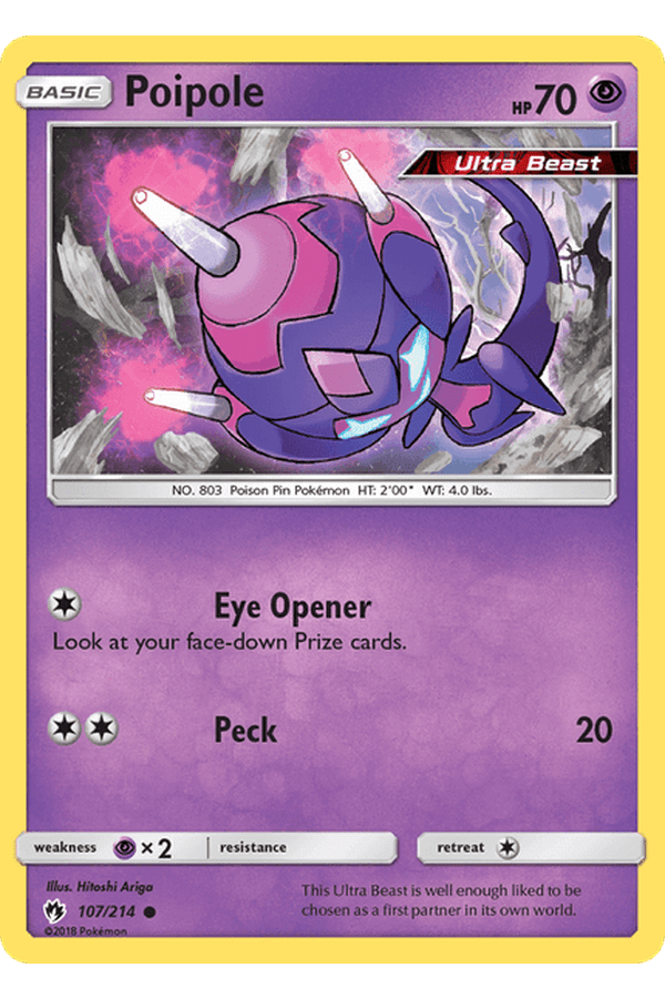 107 / 214 Poipole-Common - Collectible Madness