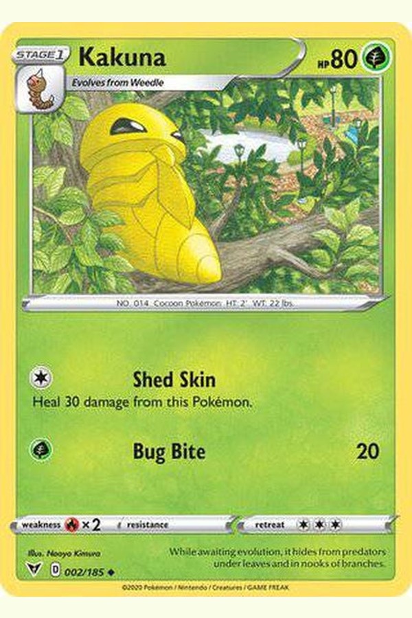 002/185 Kakuna - Uncommon - Collectible Madness