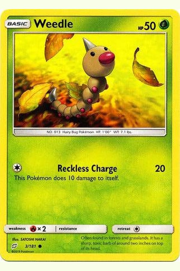 003 / 181 Weedle - Common - Collectible Madness