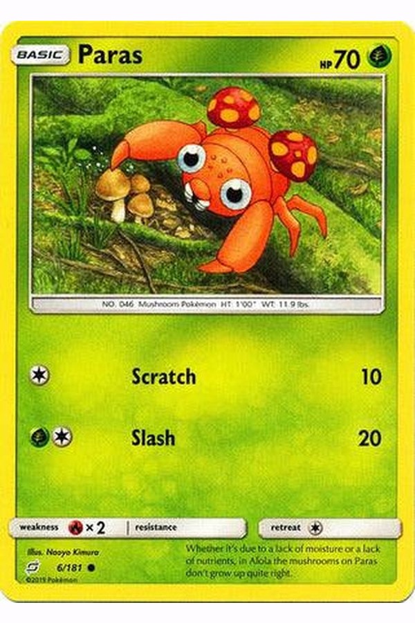 006 / 181 Paras - Common - Collectible Madness