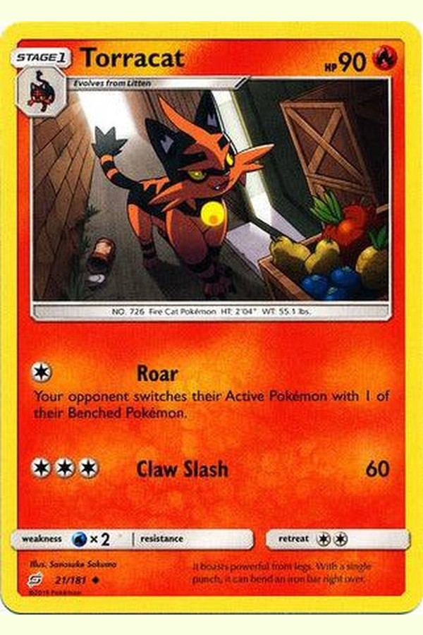 021 / 181 Torracat - Uncommon - Collectible Madness