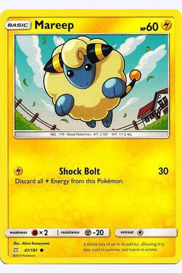 041 / 181 Mareep - Common - Collectible Madness