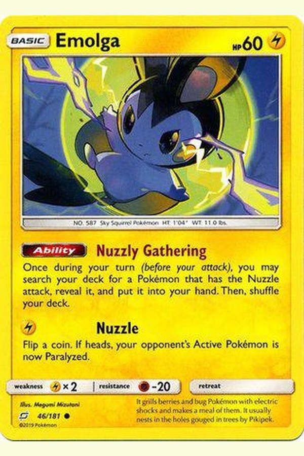 046 / 181 Emolga - Common - Collectible Madness
