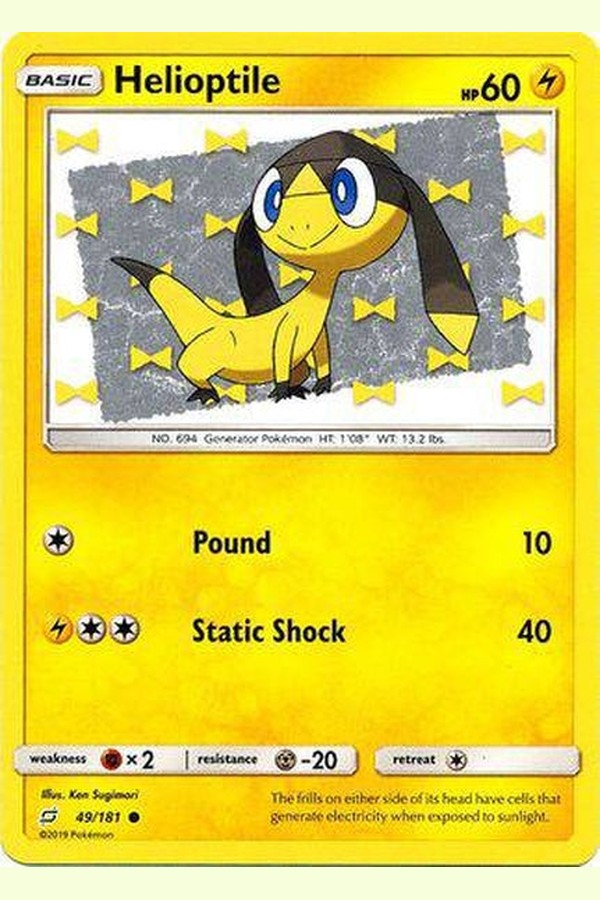 049 / 181 Helioptile - Common - Collectible Madness