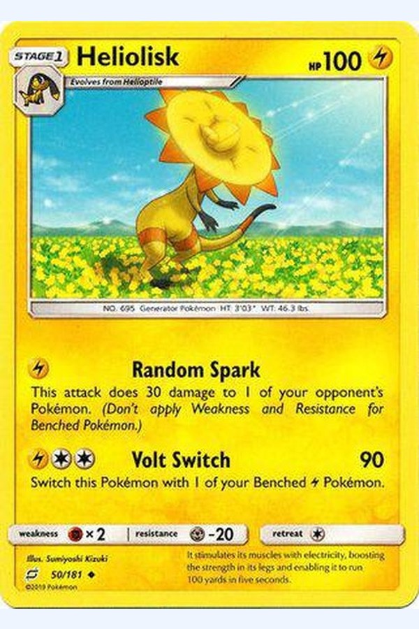 050 / 181 Heliolisk - Uncommon - Collectible Madness