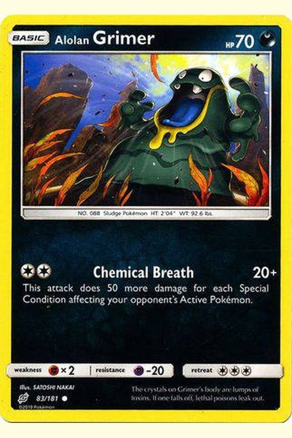 083 / 181 Alolan Grimer - Common - Collectible Madness