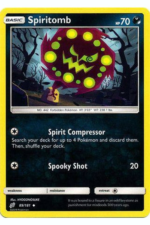 089 / 181 Spiritomb - Uncommon - Collectible Madness