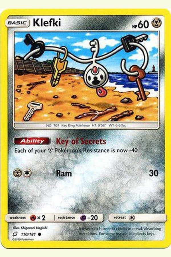 110 / 181 Klefki - Common - Collectible Madness