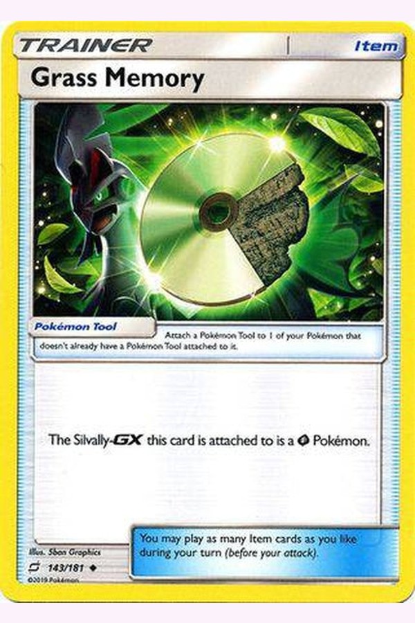 143 / 181 Grass Memory - Uncommon - Collectible Madness