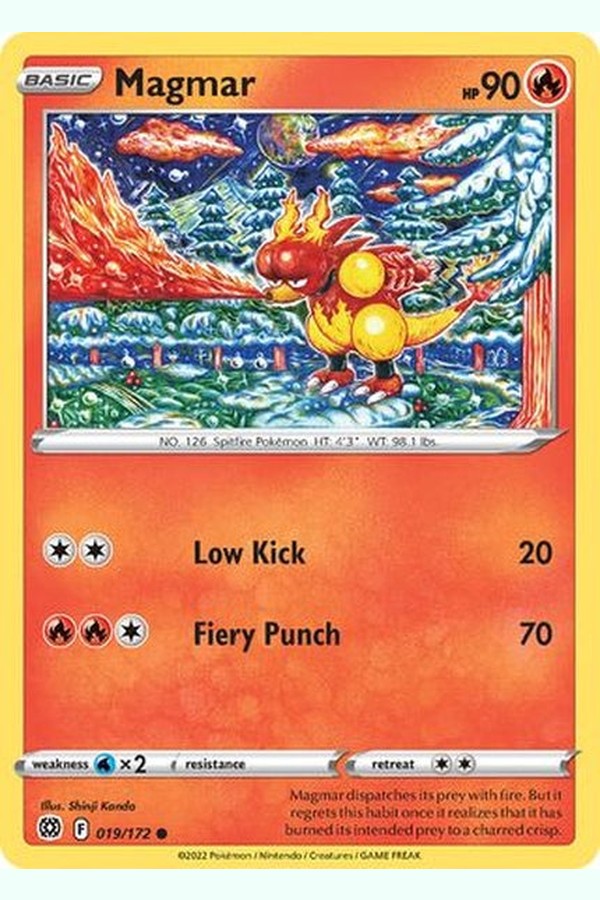 019/172 Magmar - Common - Collectible Madness