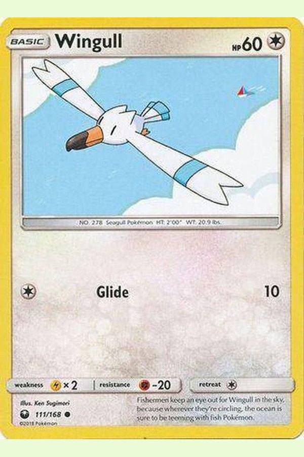 111 / 168 Wingull - Common - Collectible Madness