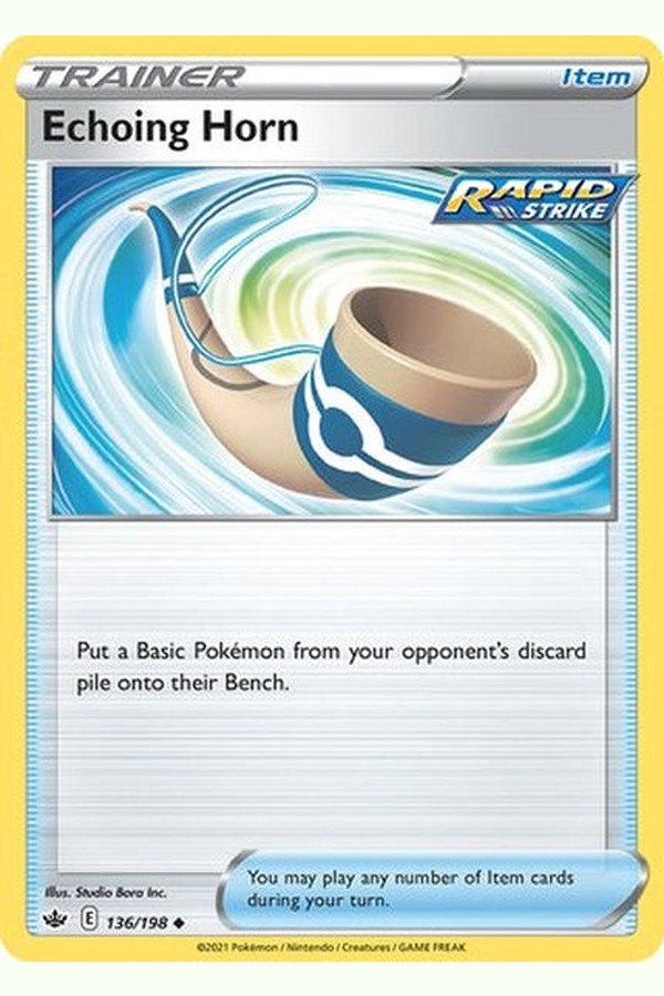136/198 Echoing Horn - Uncommon - Collectible Madness