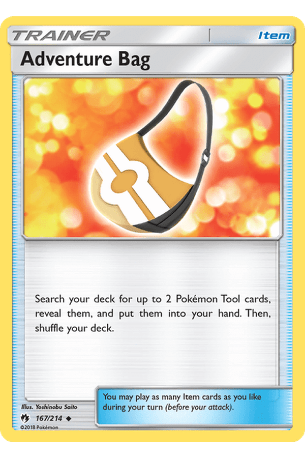 167 / 214 Adventure Bag-Uncommon - Collectible Madness