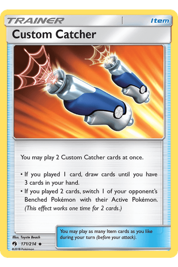 171 / 214 Custom Catcher-Uncommon - Collectible Madness