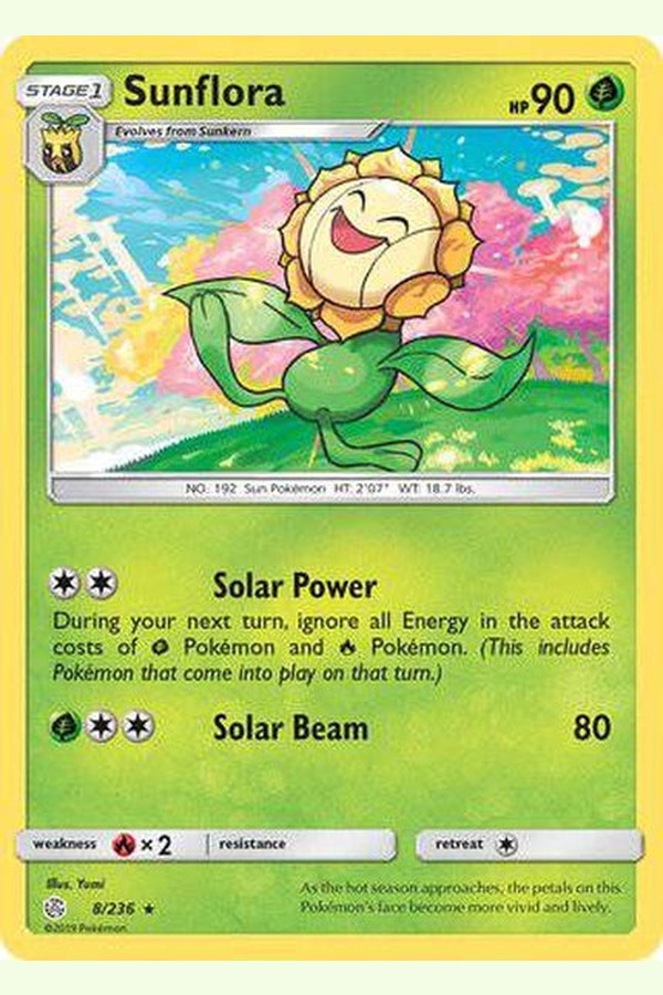 008/236 Sunflora - Rare - Collectible Madness