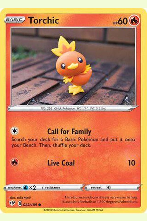 022/189 Torchic - Common - Collectible Madness