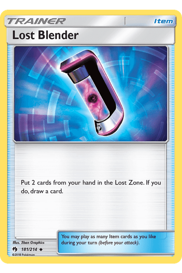 181 / 214 Lost Blender-Uncommon - Collectible Madness
