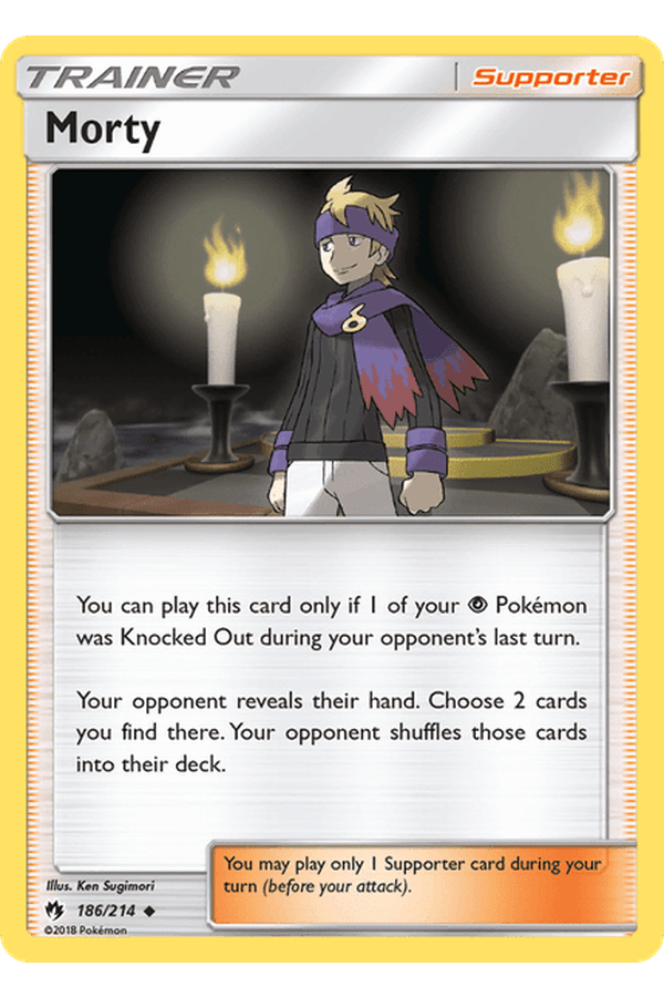 186 / 214 Morty-Uncommon - Collectible Madness