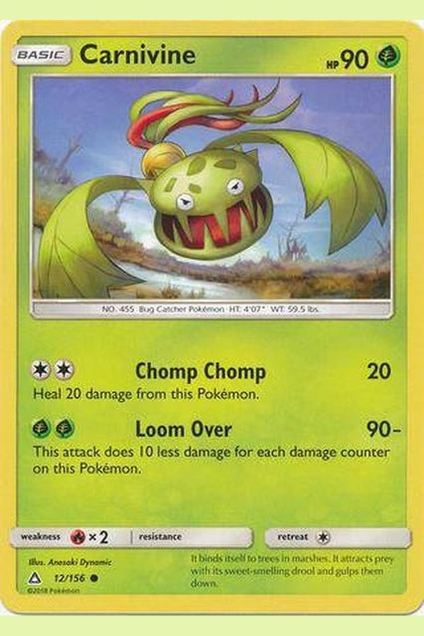 012 / 156 Carnivine-Common - Collectible Madness