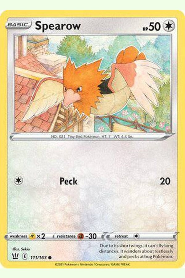 111/163 Spearow - Common - Collectible Madness