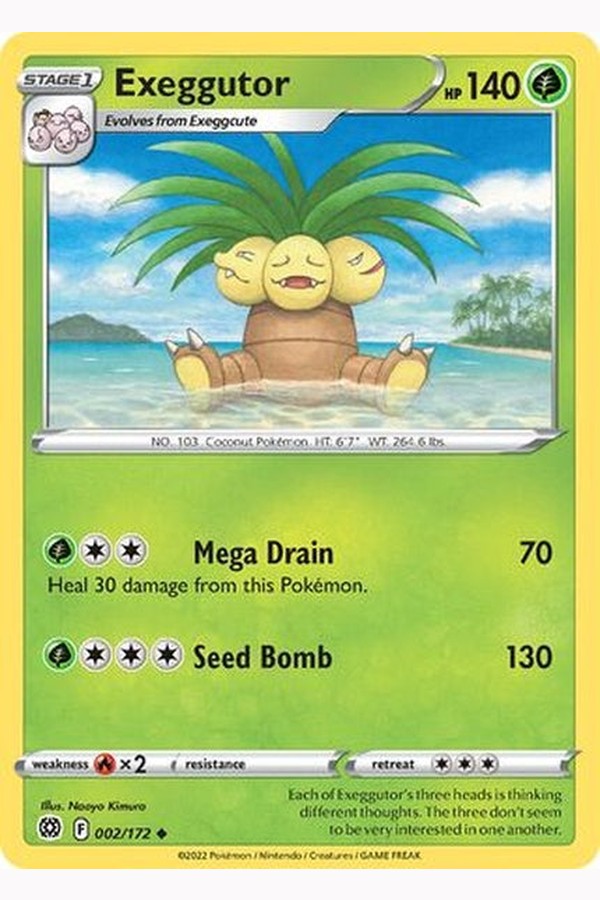 002/172 Exeggutor - Uncommon - Collectible Madness