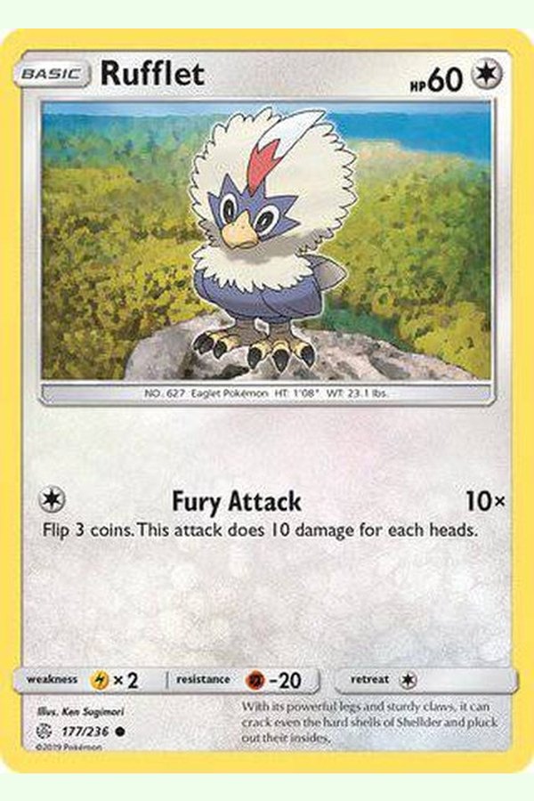 177/236 Rufflet - Common - Collectible Madness