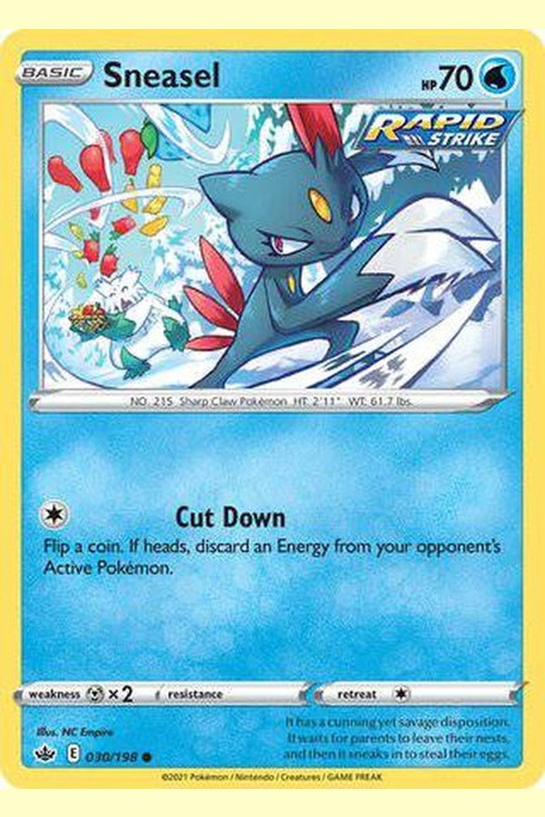 030/198 Sneasel - Common - Collectible Madness