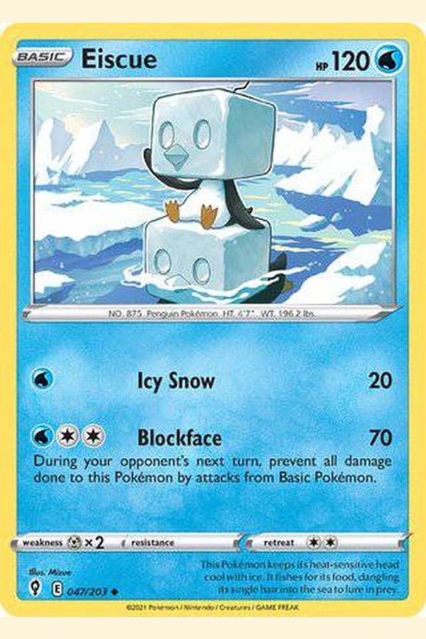 047/203 Eiscue - Uncommon - Collectible Madness