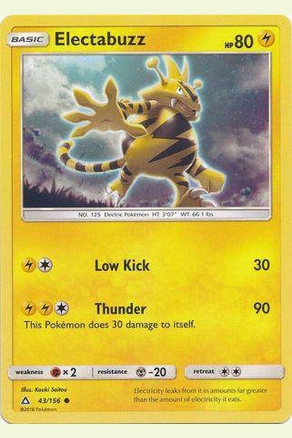 043 / 156 Electabuzz-Common - Collectible Madness