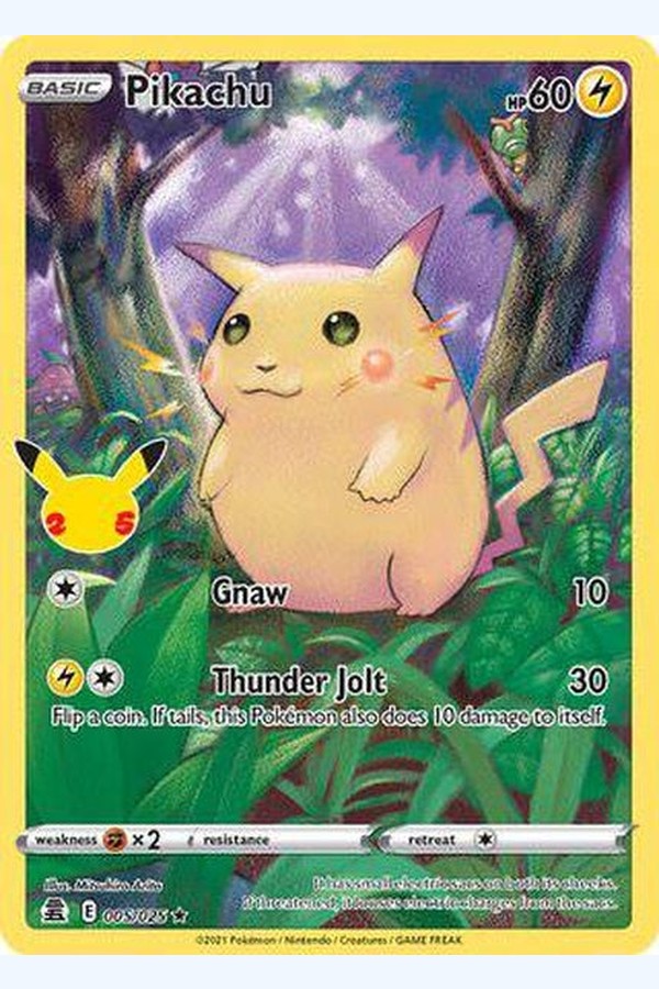 005/025 Pikachu - Rare Holo - Collectible Madness