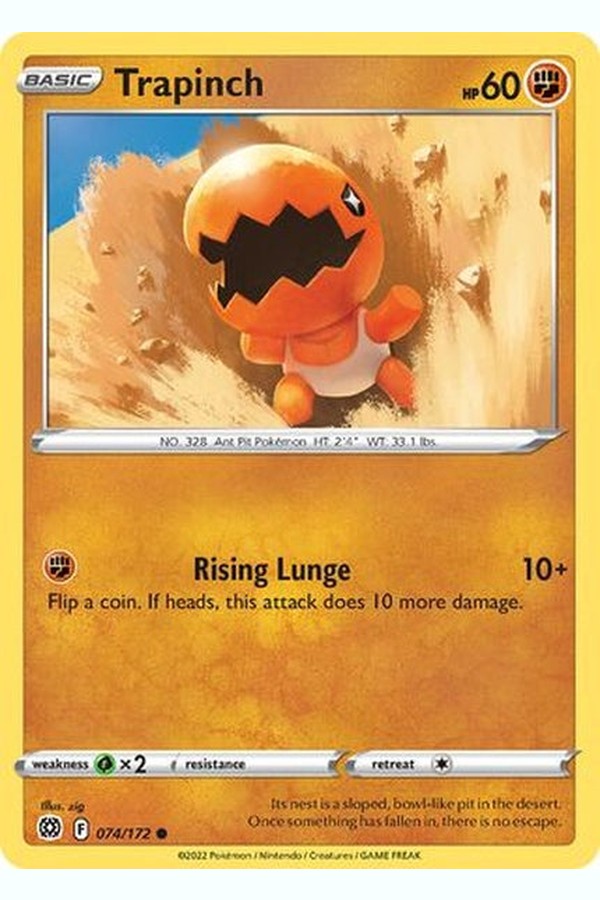 074/172 Trapinch - Common - Collectible Madness