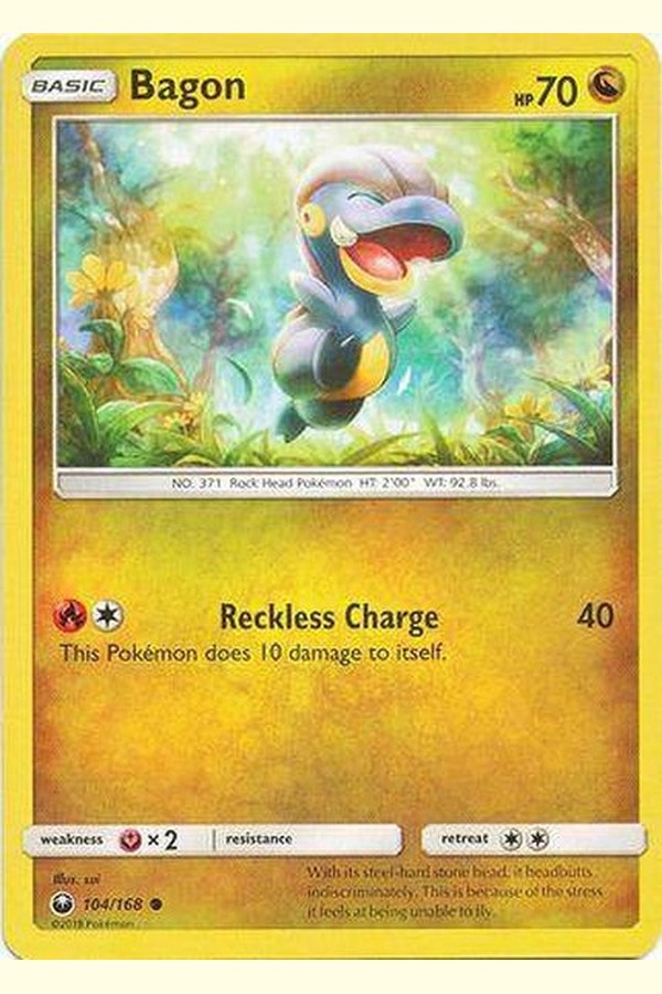 104 / 168 Bagon - Common - Collectible Madness