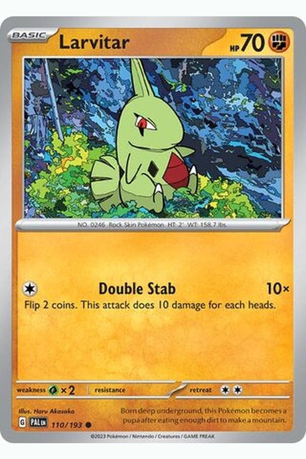 110/193 Larvitar - Common