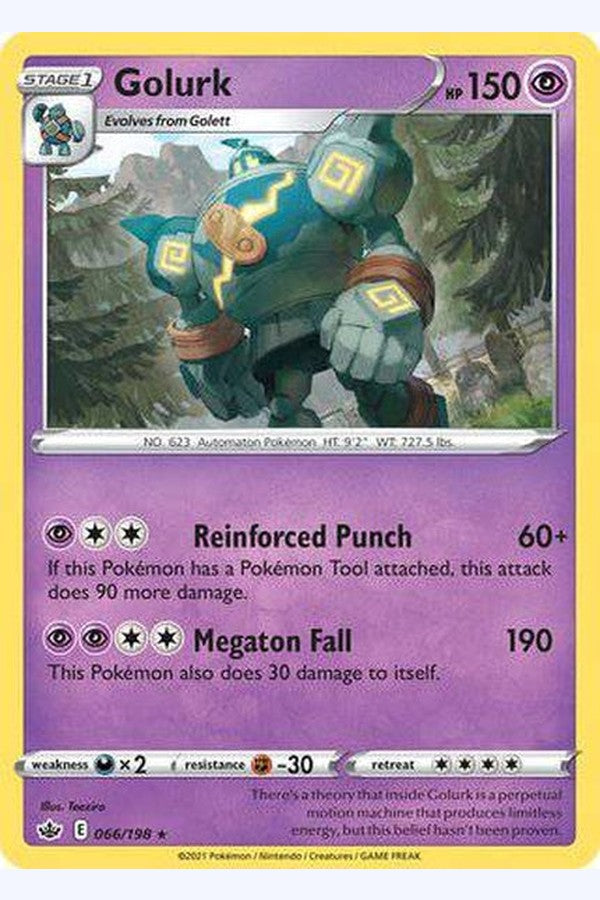 066/198 Golurk - Rare - Collectible Madness