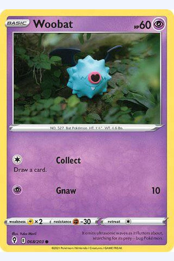 068/203 Woobat - Common - Collectible Madness
