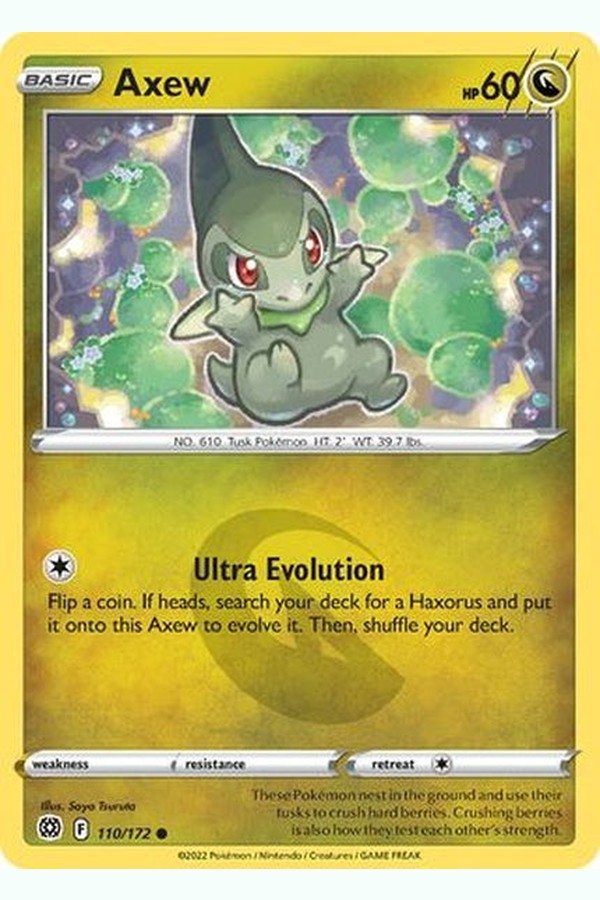 110/172 Axew - Common - Collectible Madness