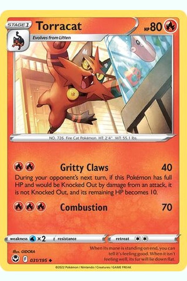 031/195 Torracat - Uncommon