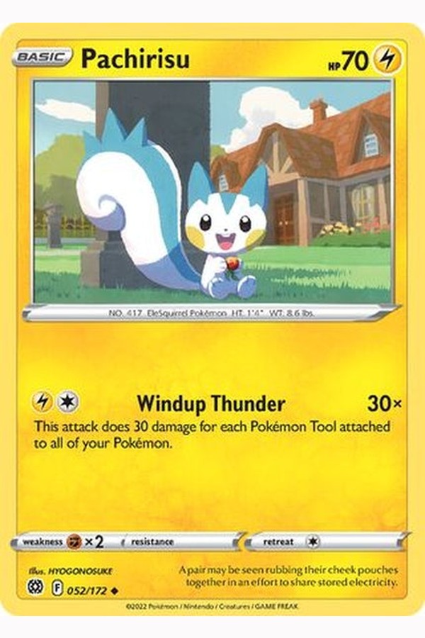 052/172 Pachirisu - Uncommon - Collectible Madness
