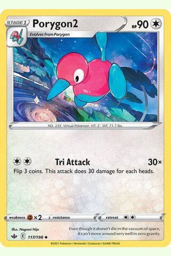 117/198 Porygon2 - Uncommon - Collectible Madness