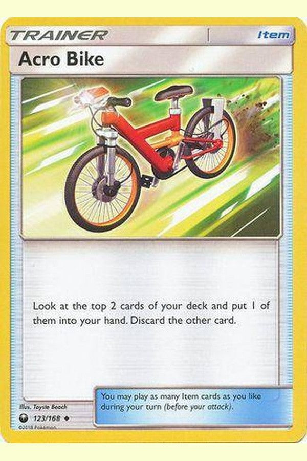 123 / 168 Acro Bike - Uncommon - Collectible Madness