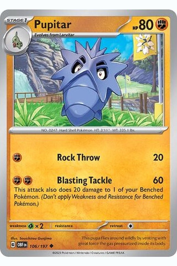 106/197 Pupitar - Uncommon