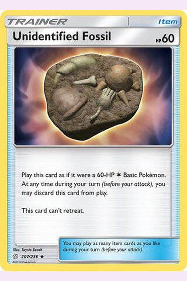 207/236 Unidentified Fossil - Uncommon - Collectible Madness