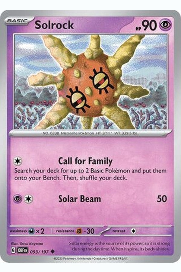 093/197 Solrock - Uncommon