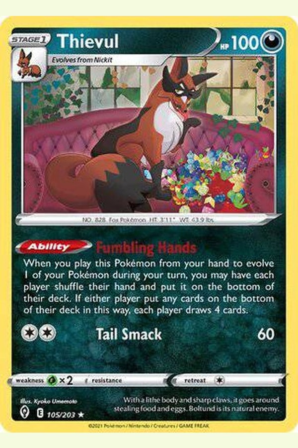 105/203 Thievul - Rare - Collectible Madness