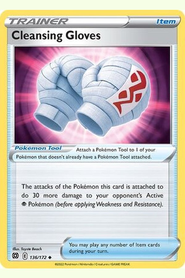 136/172 Cleansing Gloves - Uncommon - Collectible Madness