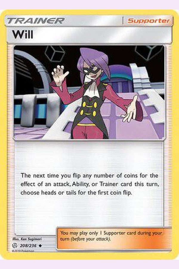 208/236 Will - Uncommon - Collectible Madness