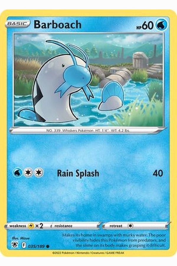 035/189 Barboach - Common - Collectible Madness