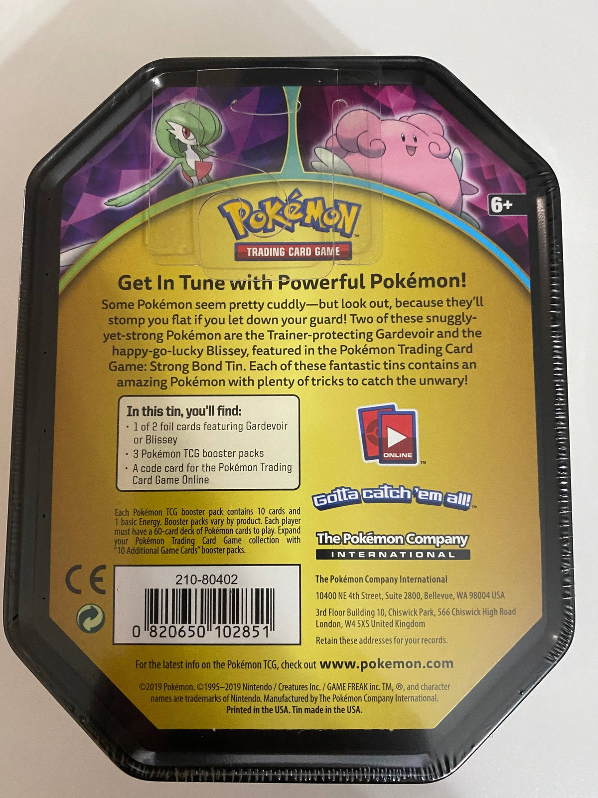Pokemon - TCG - Blissey & Gardevoir Tin - Collectible Madness